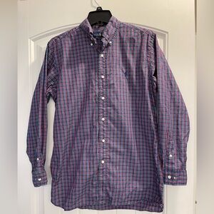 Polo Ralph Lauren Classic Fit Plaid Long Sleeve Button Down Shirt Men Medium